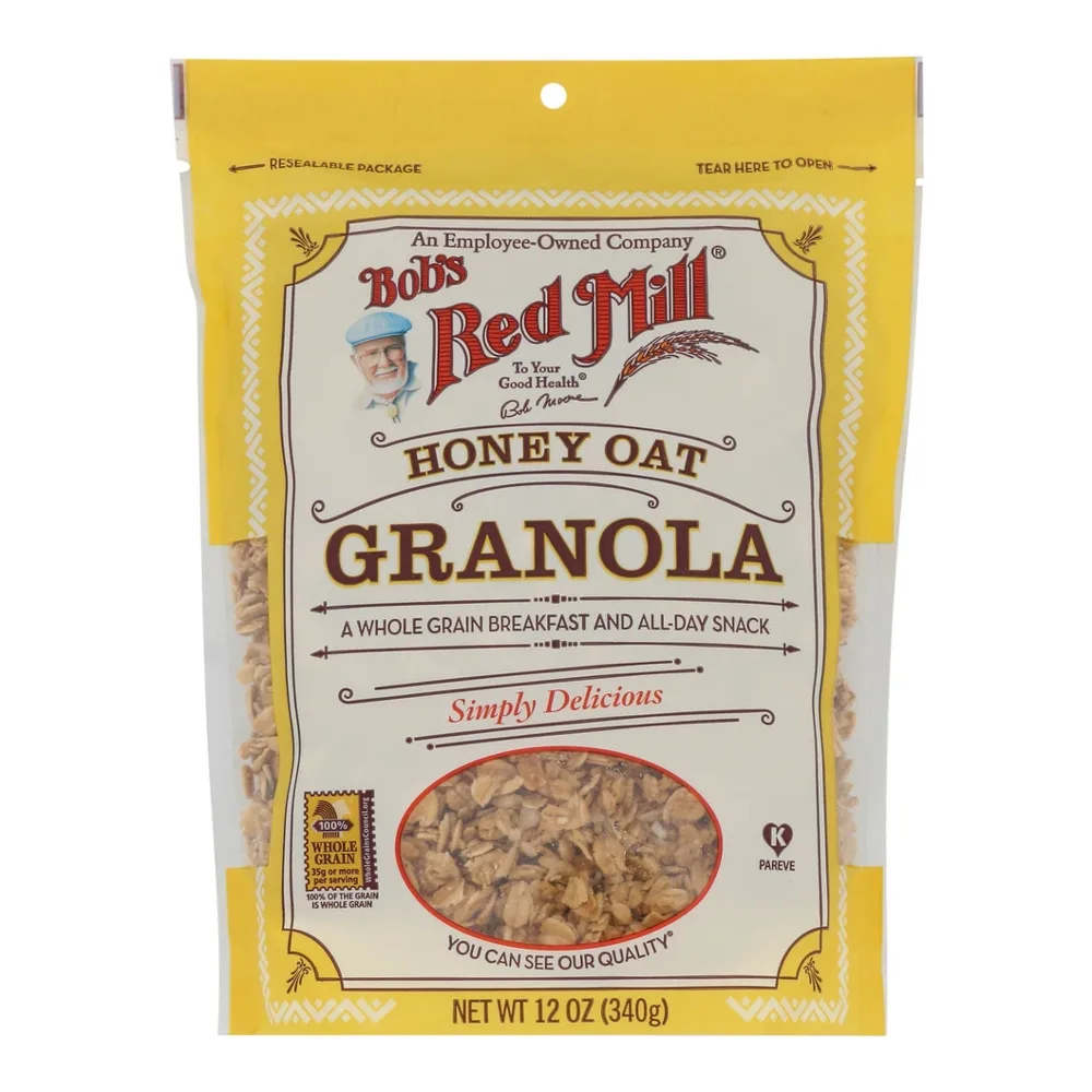 039978002853 BOBS RED MILL GRANOLA CEREAL HNY OAT 12Z - Image 1