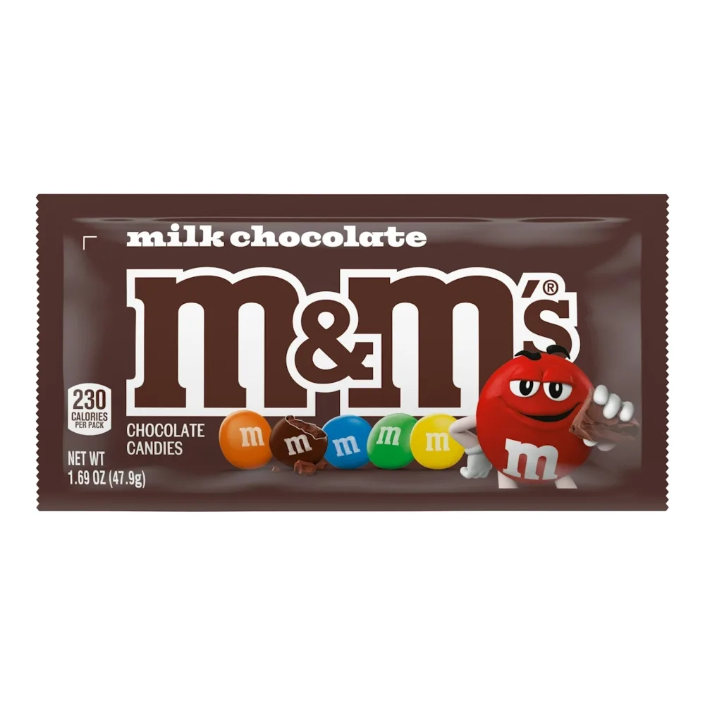 040000000310 M&MS MILK CHOC CANDY 1.69Z - Image 1