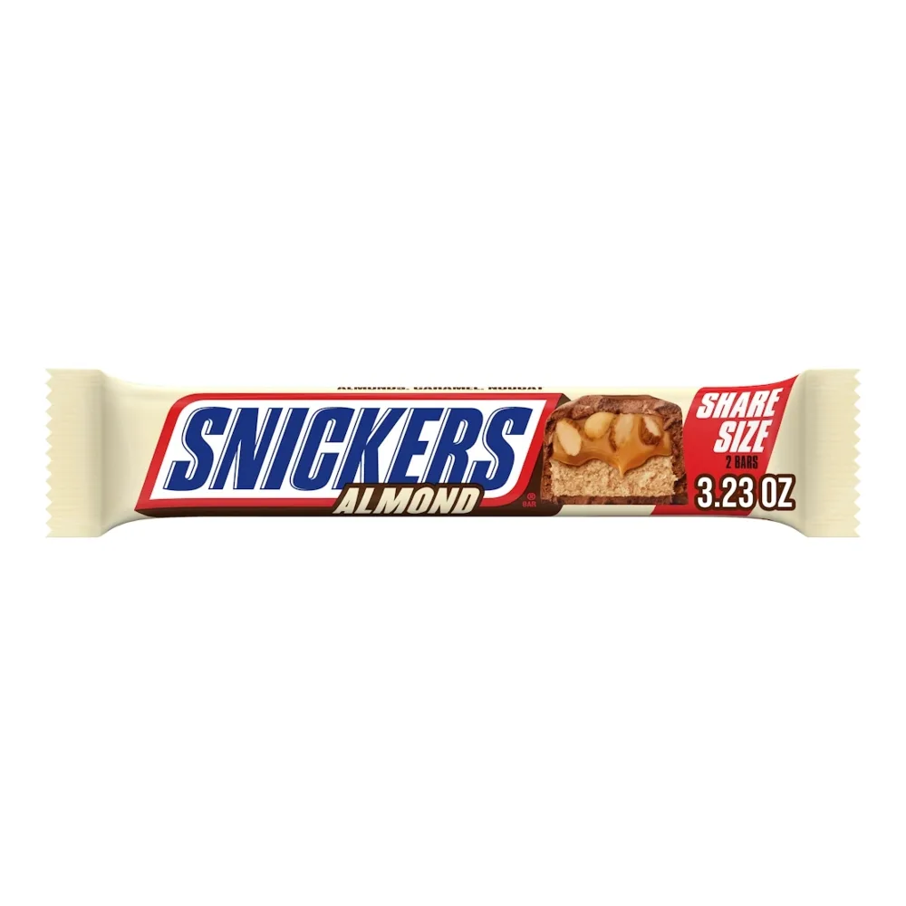 040000006275 SNICKERS ALMOND BAR 3.23Z - Image 1