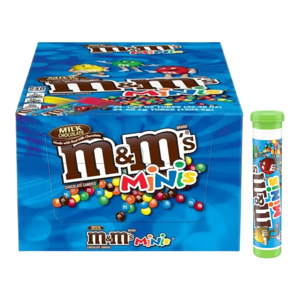 040000576525 M&M MINIS CHOC KING SZE 1.7Z - Image 1