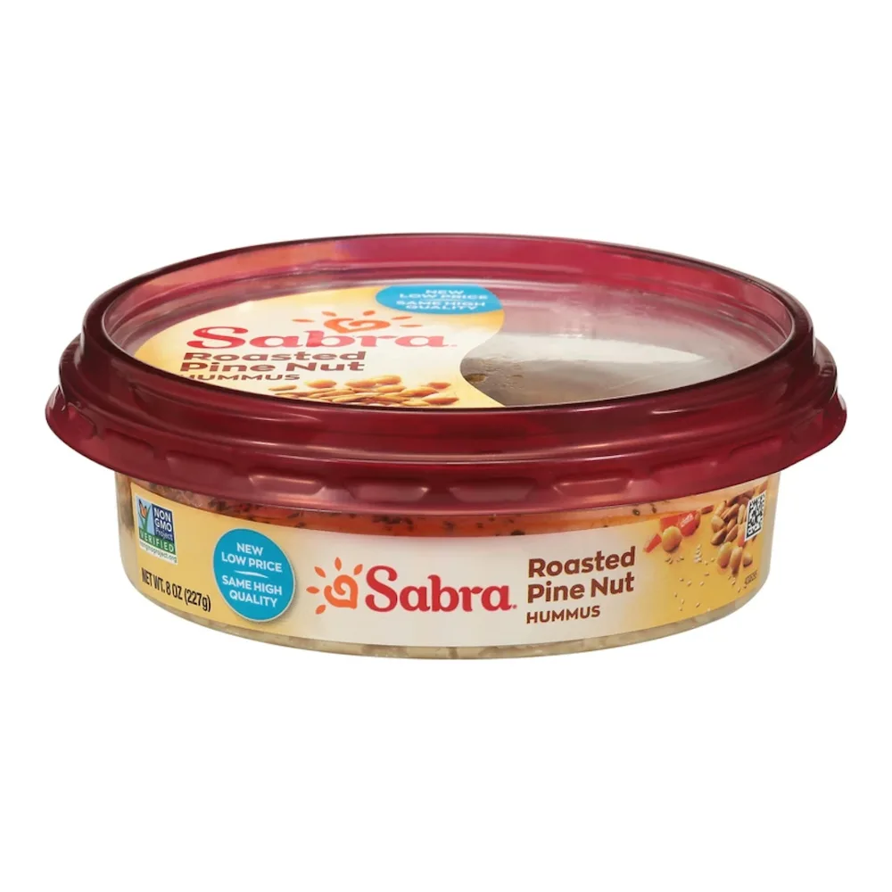 040822346139 SABRA PINE NUT HUMMUS 8Z - Image 1