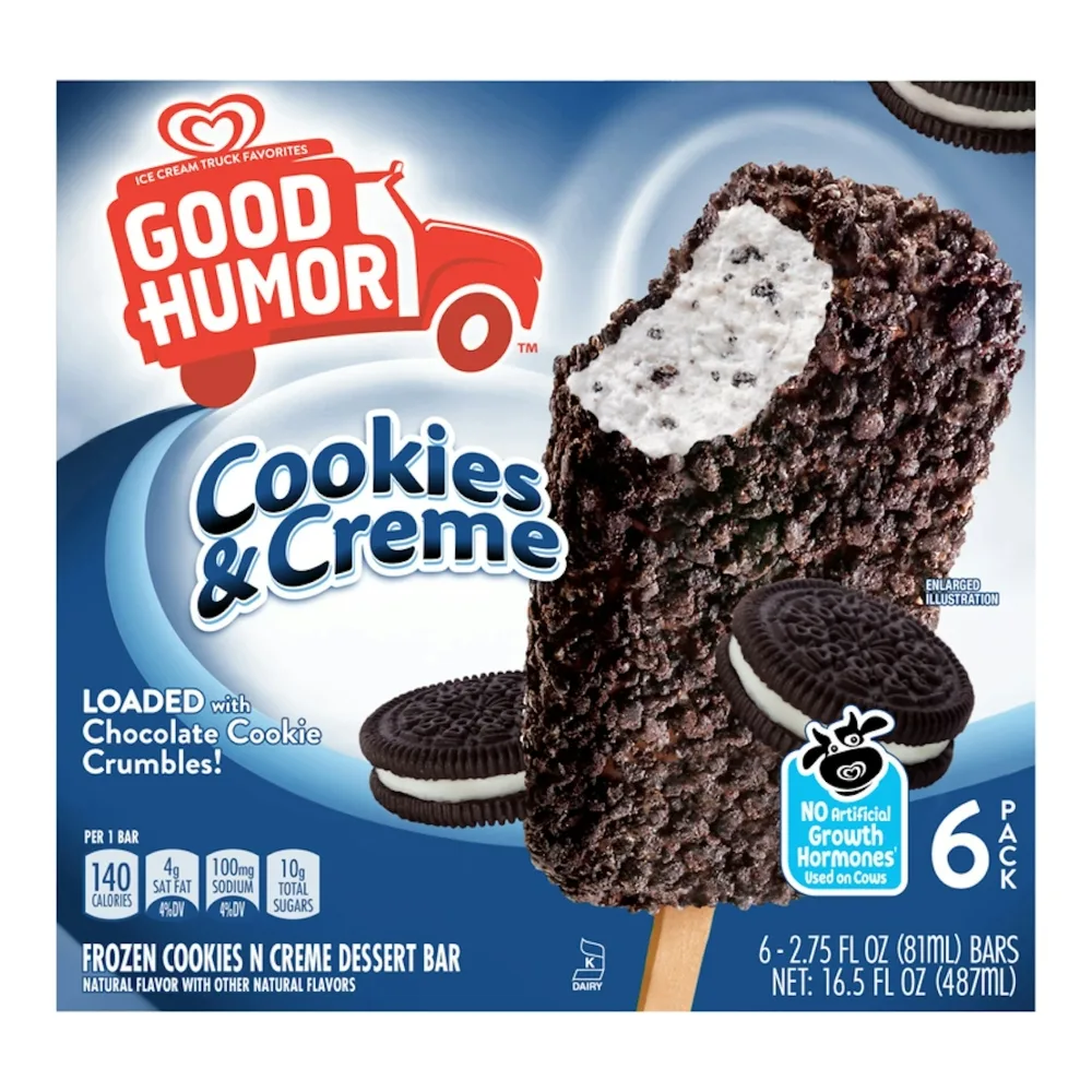041000214042 GOOD HUMOR OREO BARS 6PK - Image 1