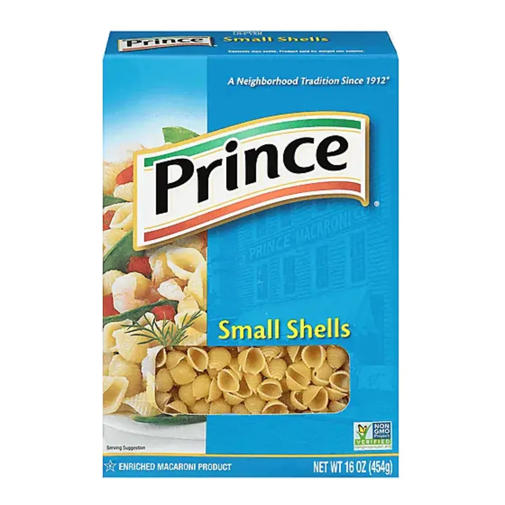 041129010235 PRINCE SMALL SHELLS 16Z - Image 1