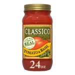 CLASSICO TOMATO & BASIL SAUCE 24Z