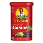 SUN-MAID RAISIN CANISTER 20Z