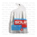 SOLO CLEAR PLASTIC CUPS 10Z/36CT