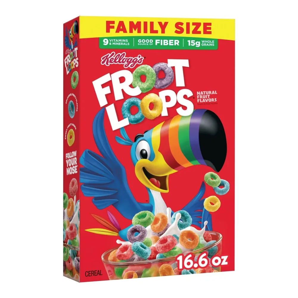 041192100338 KELLOGGS FROOT LOOPS 16.6Z - Image 1