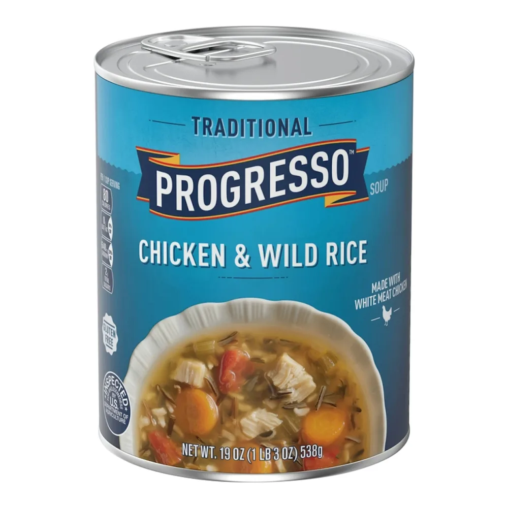 041196910360 PROGRESSO TRD CKN WILD RICE 19Z - Image 1