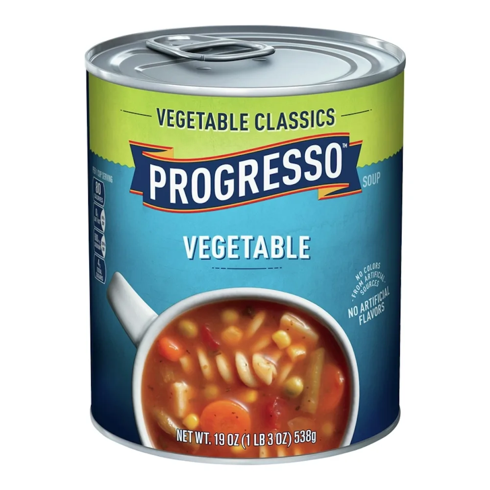 041196911138 PROGRESSO VEGETABLE SOUP 19Z - Image 1