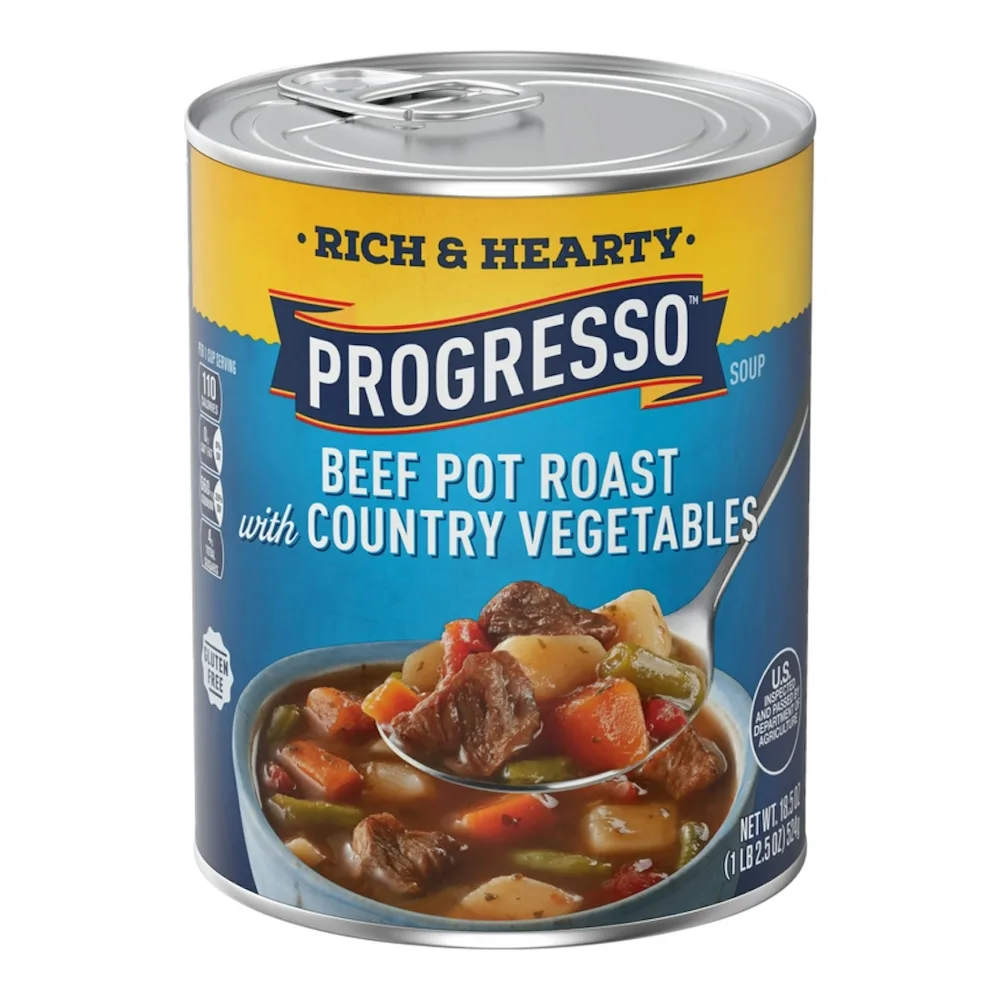 041196914030 PROGRESSO BEEF POT ROAST SOUP 18Z - Image 1