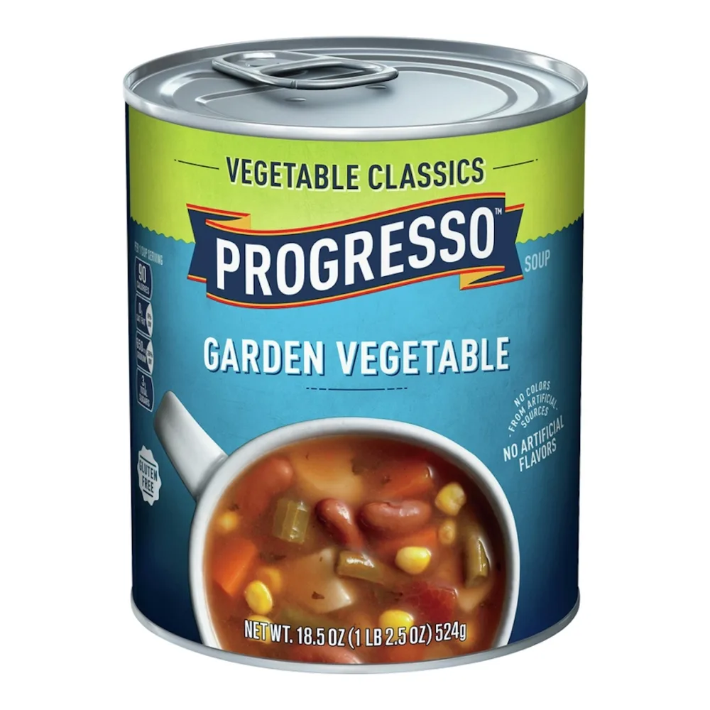 041196915075 PROGRESSO GARDEN VEG SOUP 19Z - Image 1
