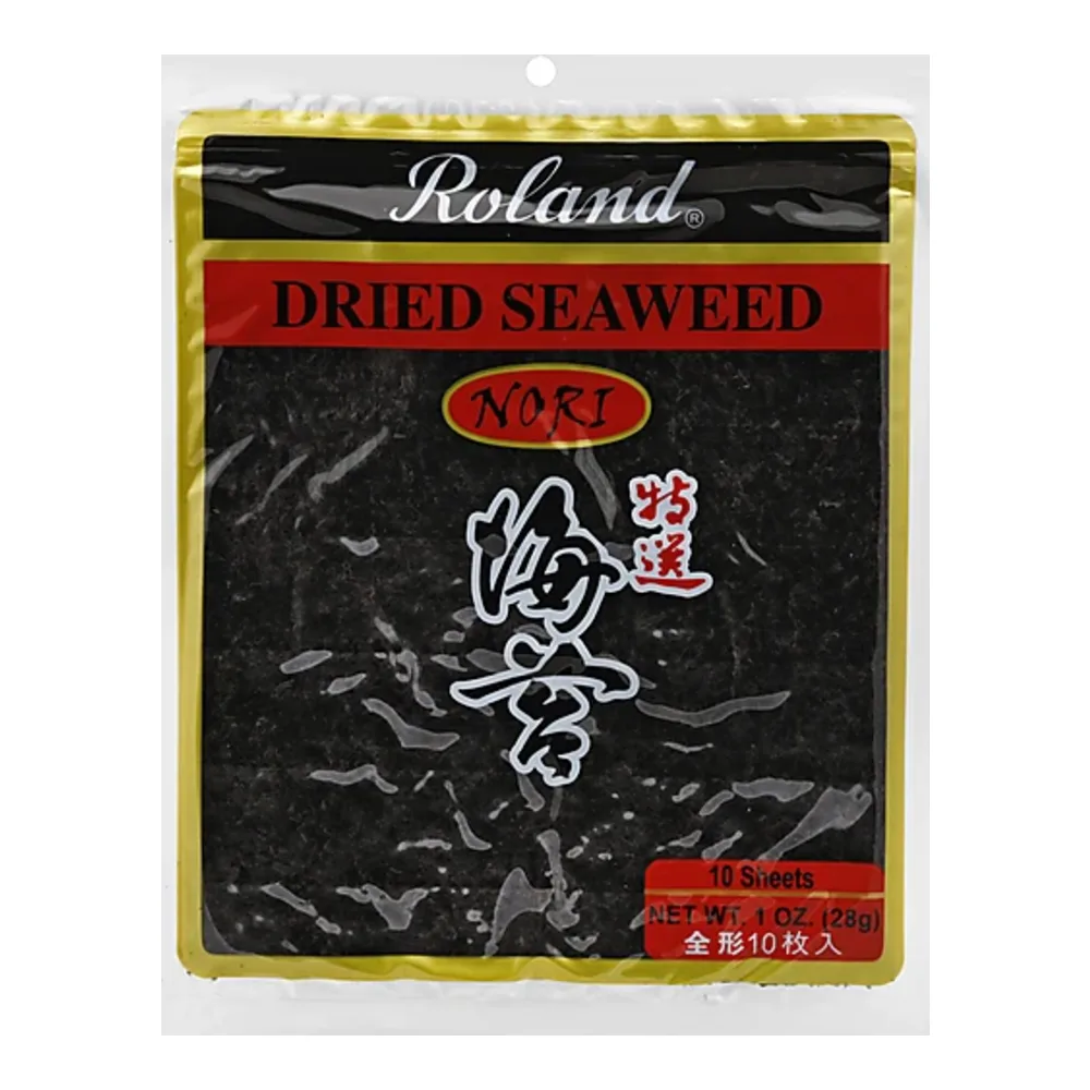 041224846609 ROLAND DRIED SEAWEED 10SHEET - Image 1