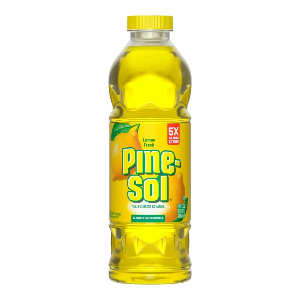 041294601542 PINE SOL 5X LEMON FRESH 24Z - Image 1