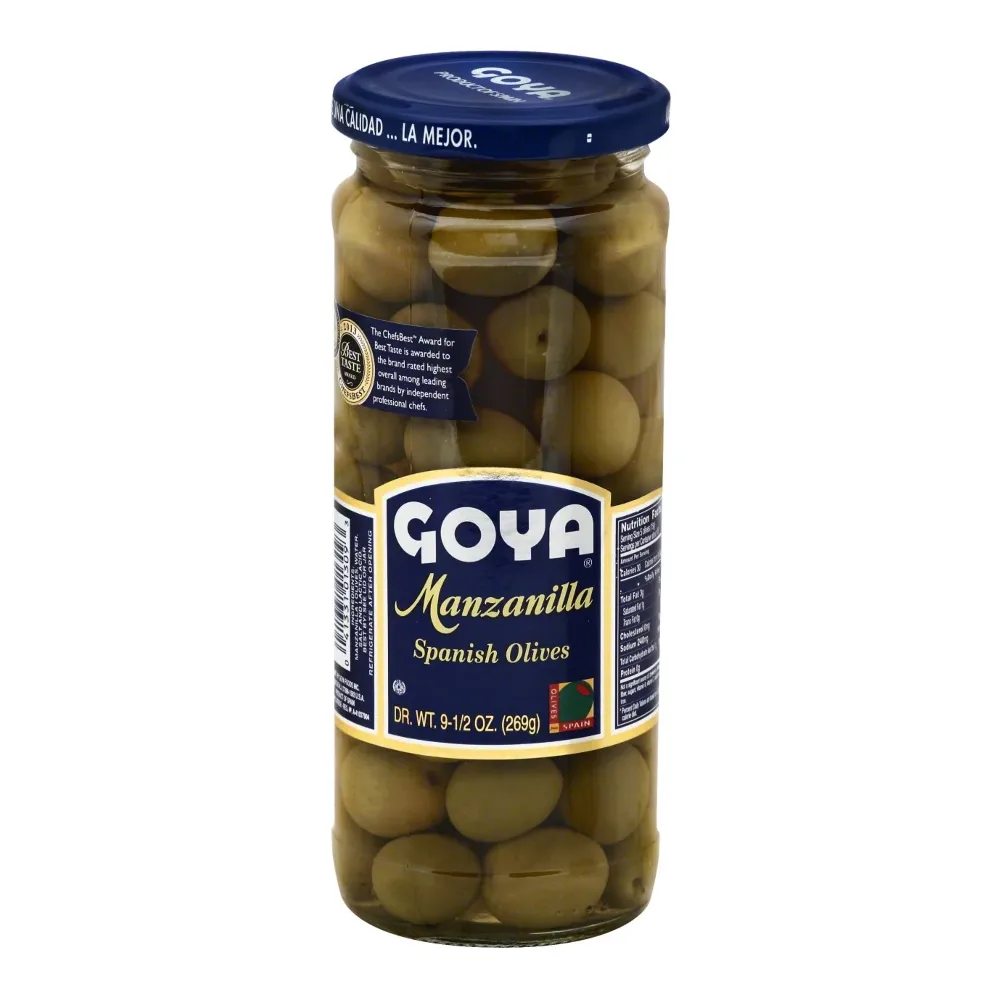 041331013093 GOYA MANZANILLA OLIVES 9.5Z - Image 1
