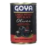GOYA BLACK OLIVES - PITTED 6Z