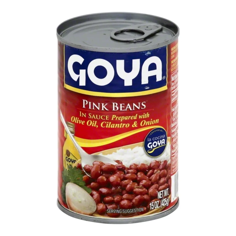 041331020558 GOYA PINK BEANS IN SAUCE 15Z - Image 1