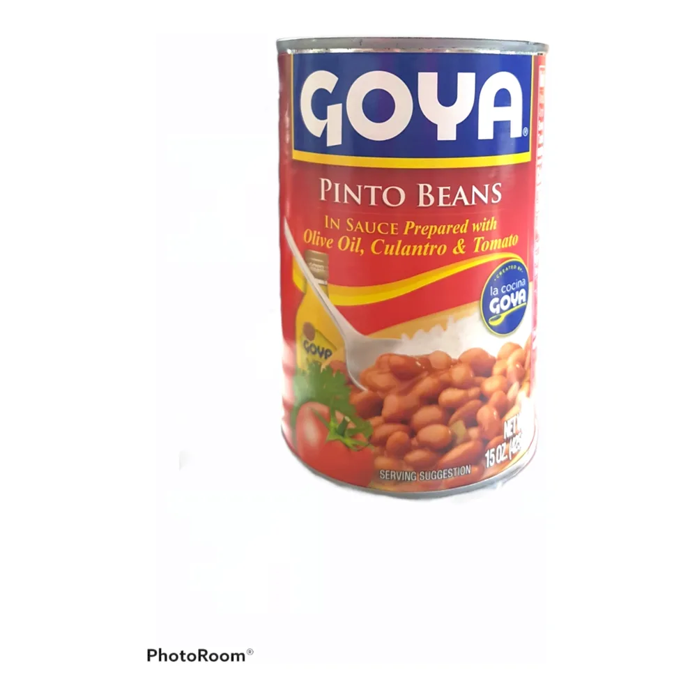 041331020626 GOYA PINTO BEANS IN SAUCE 15Z - Image 1