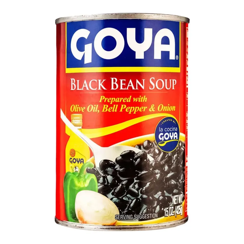 041331020671 GOYA BLACK BEAN SOUP 15Z - Image 1