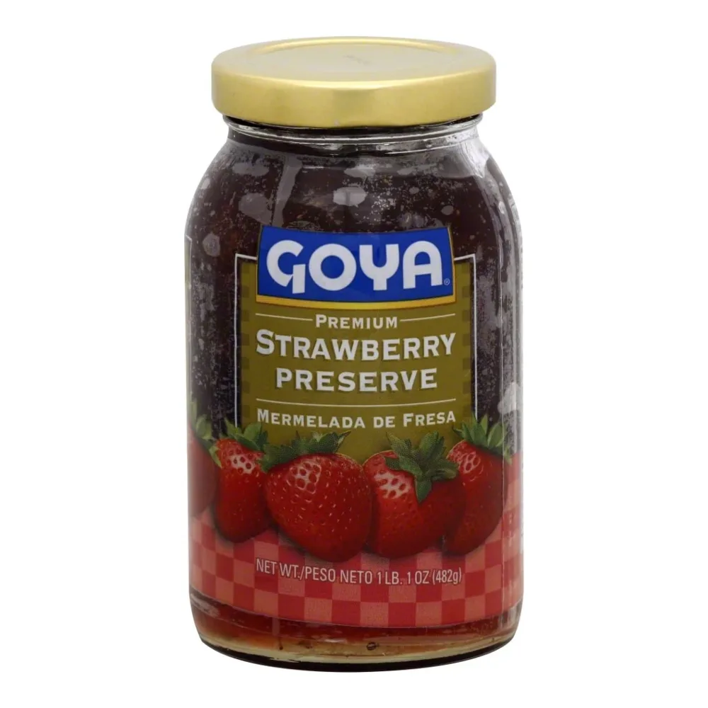 041331021036 GOYA STRAWBERRY PRESERVE 17Z - Image 1