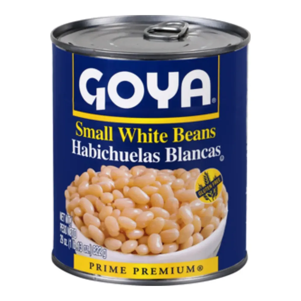 041331024525 GOYA SMALL WHITE BEANS 29Z - Image 1