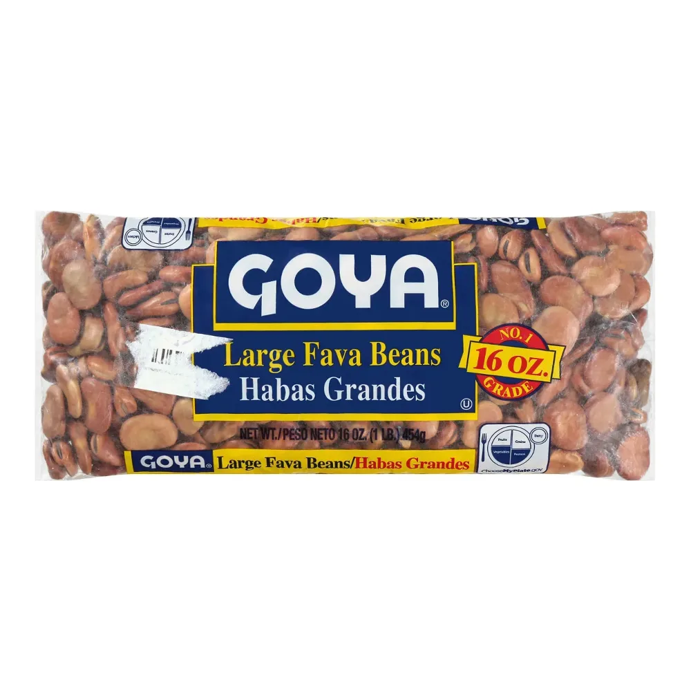 041331024846 GOYA LARGE FAVA BEANS BAG 16Z - Image 1