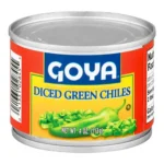 GOYA DICED GREEN CHILES 4Z