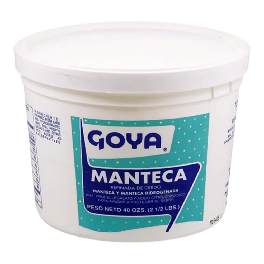 041331034029 GOYA LARD MANTECA 2.5LB - Image 1