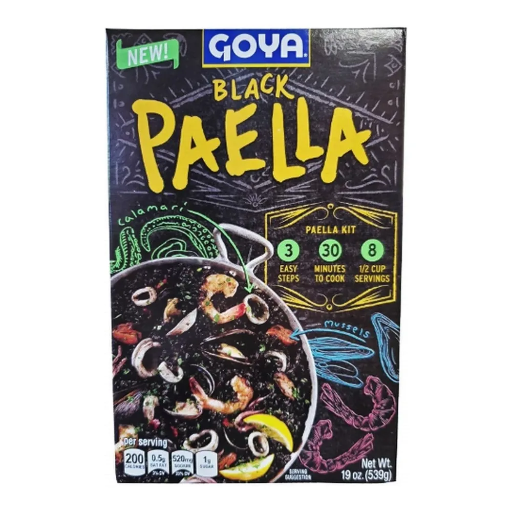 041331035996 GOYA BLACK SQUID INK PAELLA 19Z - Image 1