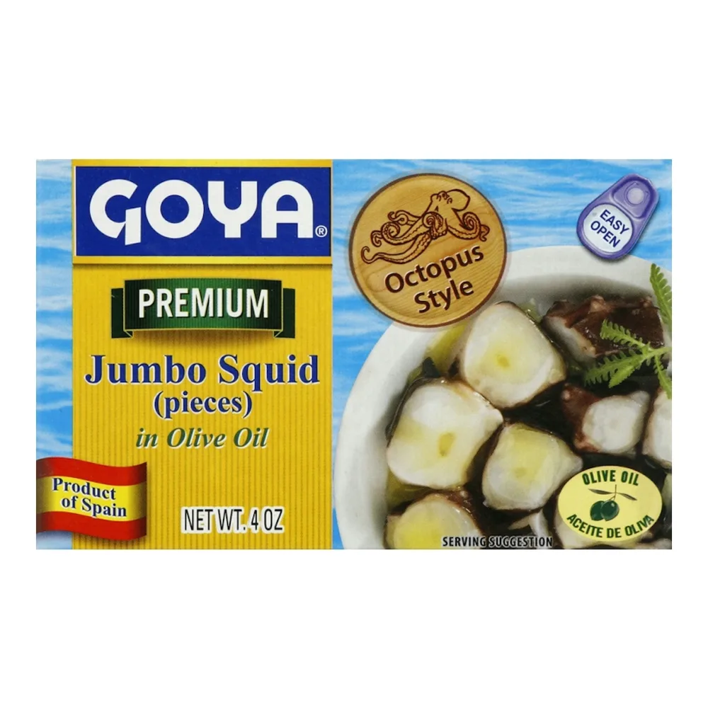 041331036375 GOYA OCTOPUS PULPO OLIVE OIL 4Z - Image 1