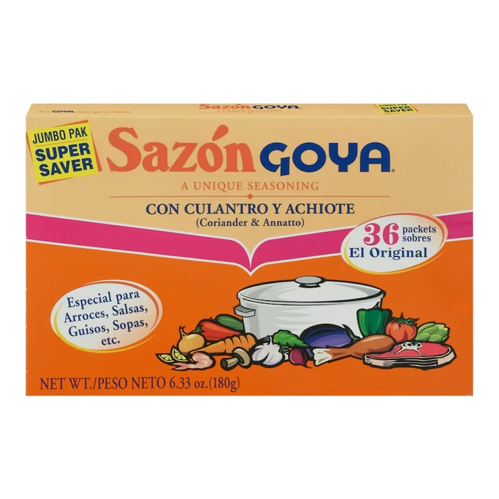 041331037761 GOYA SAZON/CUL Y ACH. JUMBO 6Z** - Image 1