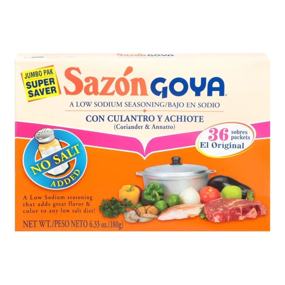 041331037945 GOYA SAZON CUL/ACHIOTE/NO SAL 6Z - Image 1