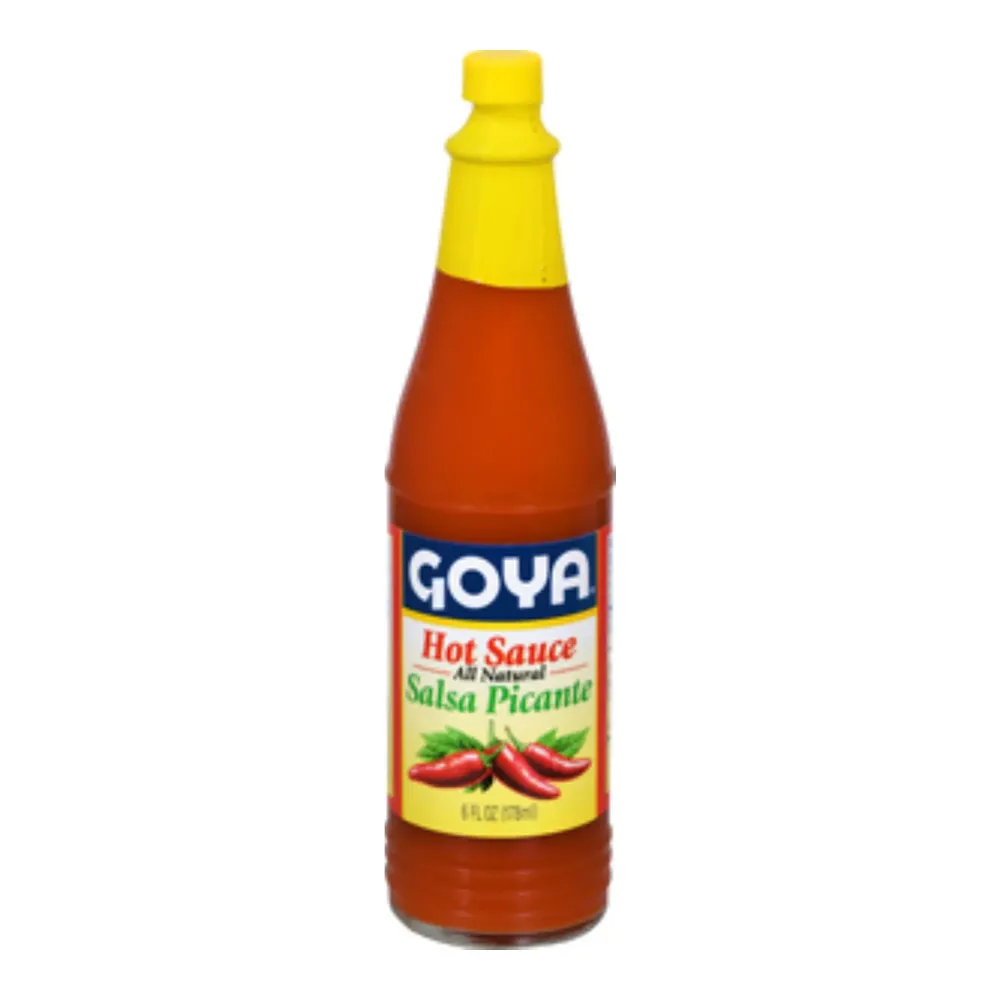 041331038577 GOYA RED HOT SAUCE 6Z - Image 1