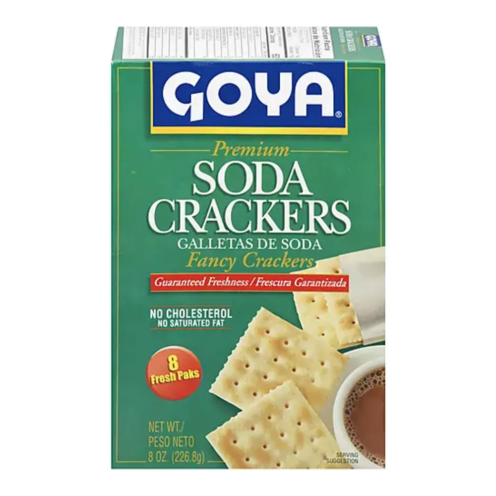 041331039420 GOYA SODA CRACKERS 8Z - Image 1