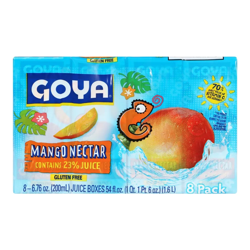 041331041768 GOYA MANGO NECTAR 8PK - Image 1