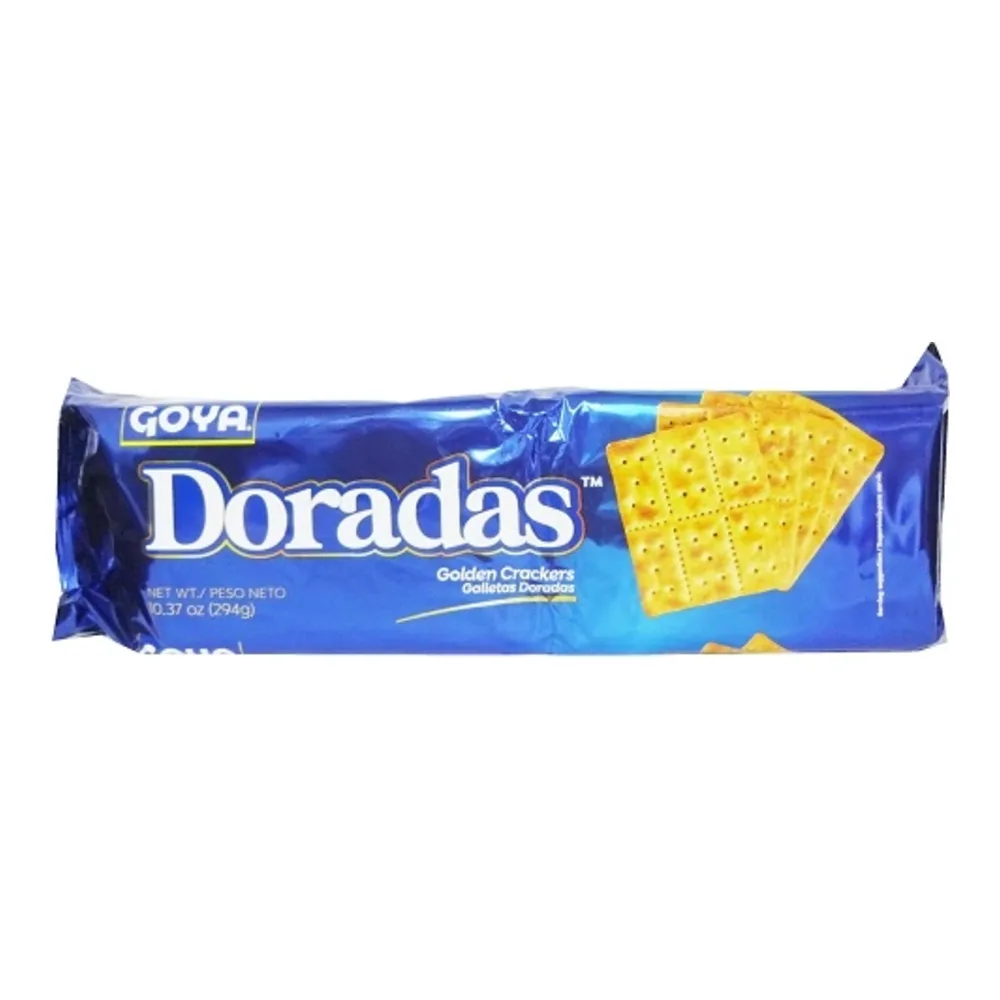 041331064255 GOYA DORADAS CRACKERS 10Z - Image 1