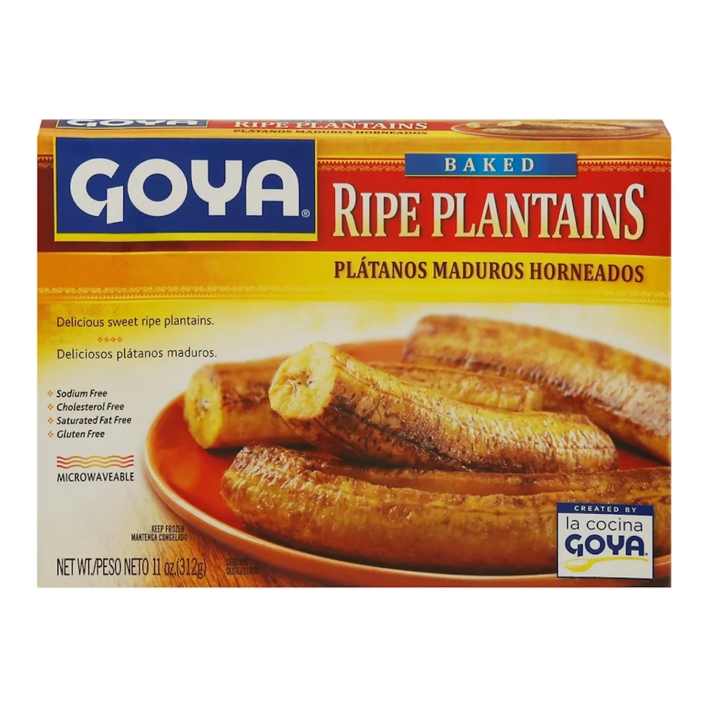 041331090988 GOYA BAKED PLANTAINS/HORNEADOS 11Z - Image 1