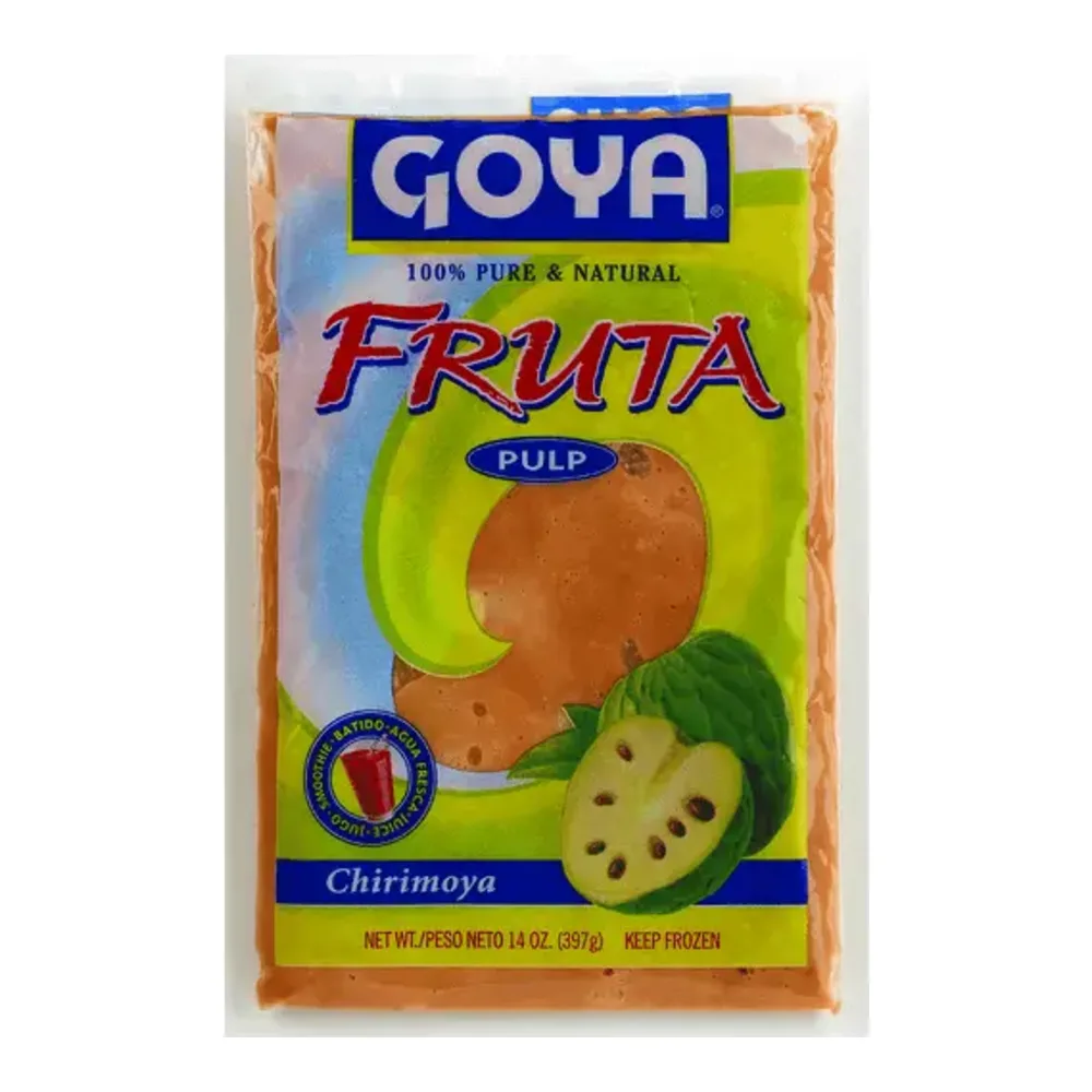 041331091237 GOYA FROZEN CHIRIMOYA PULP 14Z - Image 1