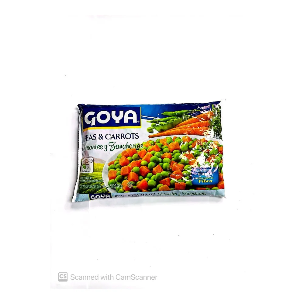 041331091688 GOYA FRZN PEAS & CARROTS VEG 2LB - Image 1
