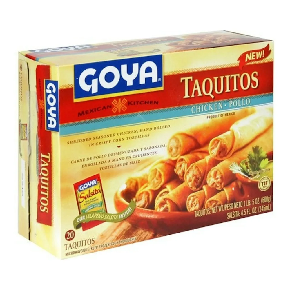 041331091978 GOYA CHICKEN TAQUITOS-FLAUTAS 21Z - Image 1