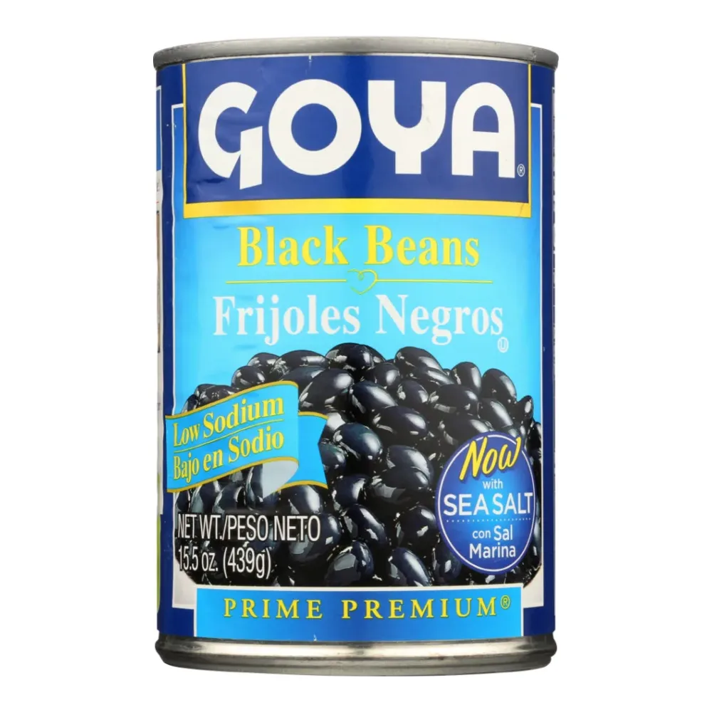 041331123327 GOYA BLACK BEANS LS 15Z - Image 1