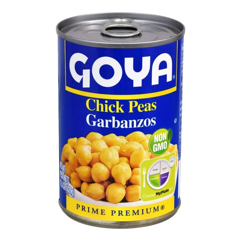041331124225 GOYA CHICK PEAS/GARBANZOS 15Z - Image 1