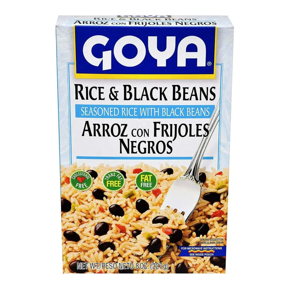 041331126656 GOYA RICE & BLACK BEANS 7Z - Image 1