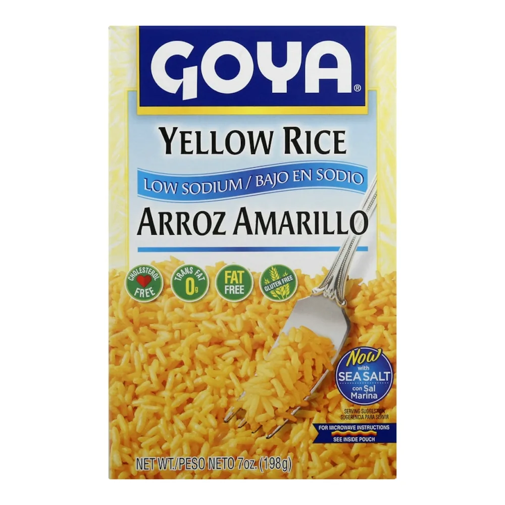 041331127028 GOYA YELLOW RICE LOW SODIUM 7Z - Image 1