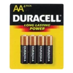 DURACELL AA BATTERIES 4PK