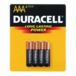 DURACELL AAA BATTERIES 4PK