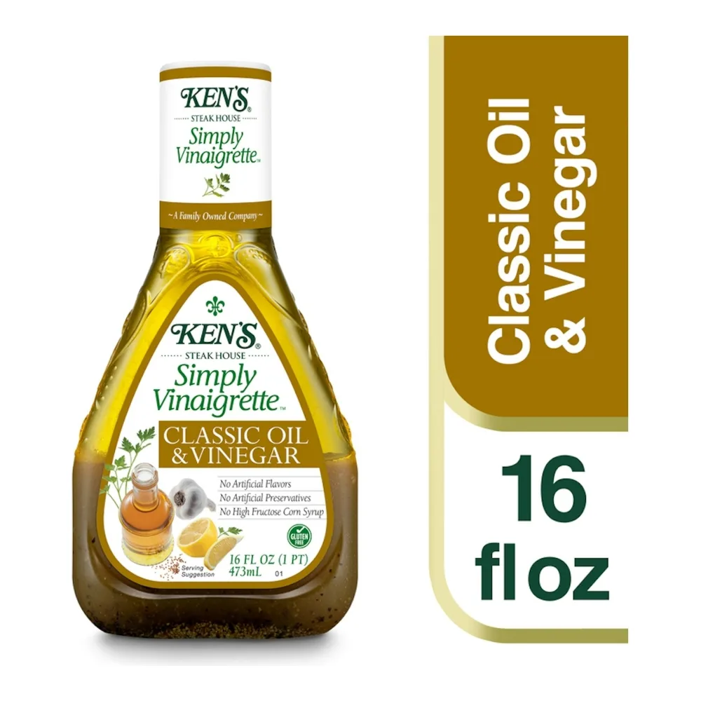 041335363804 KENS OLIVE OIL VINEG DRESSING 16Z - Image 1