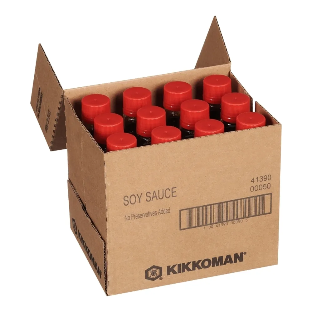 041390000010 KIKKOMAN SOY SAUCE 5Z - Image 1