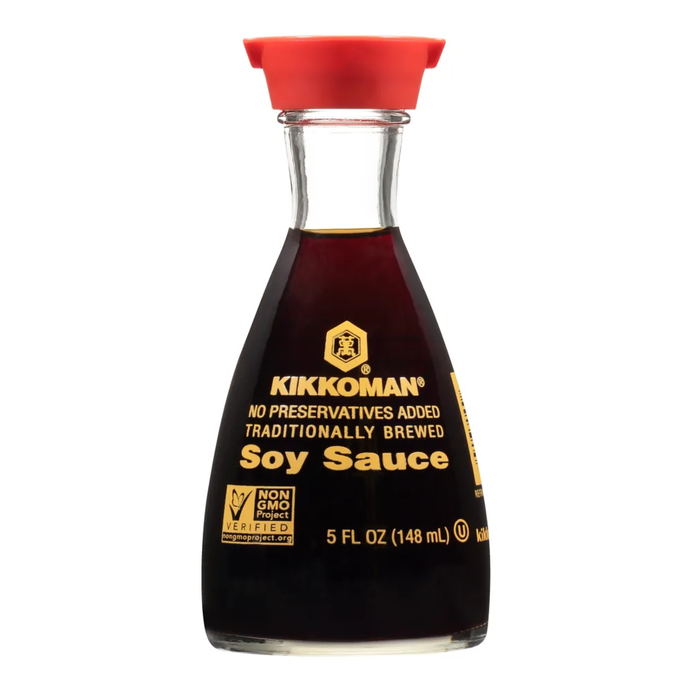 041390000096 KIKKOMAN SOY SAUCE DISPENSER 10Z - Image 1