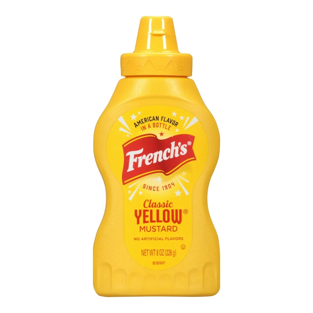 041500007007 FRENCHS SQZ YELLOW MUSTARD 8Z - Image 1
