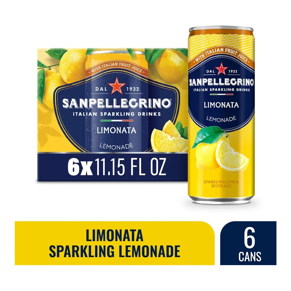 041508913553 SAN PELLEGRINO LIMONATA 11Z/6PK - Image 1